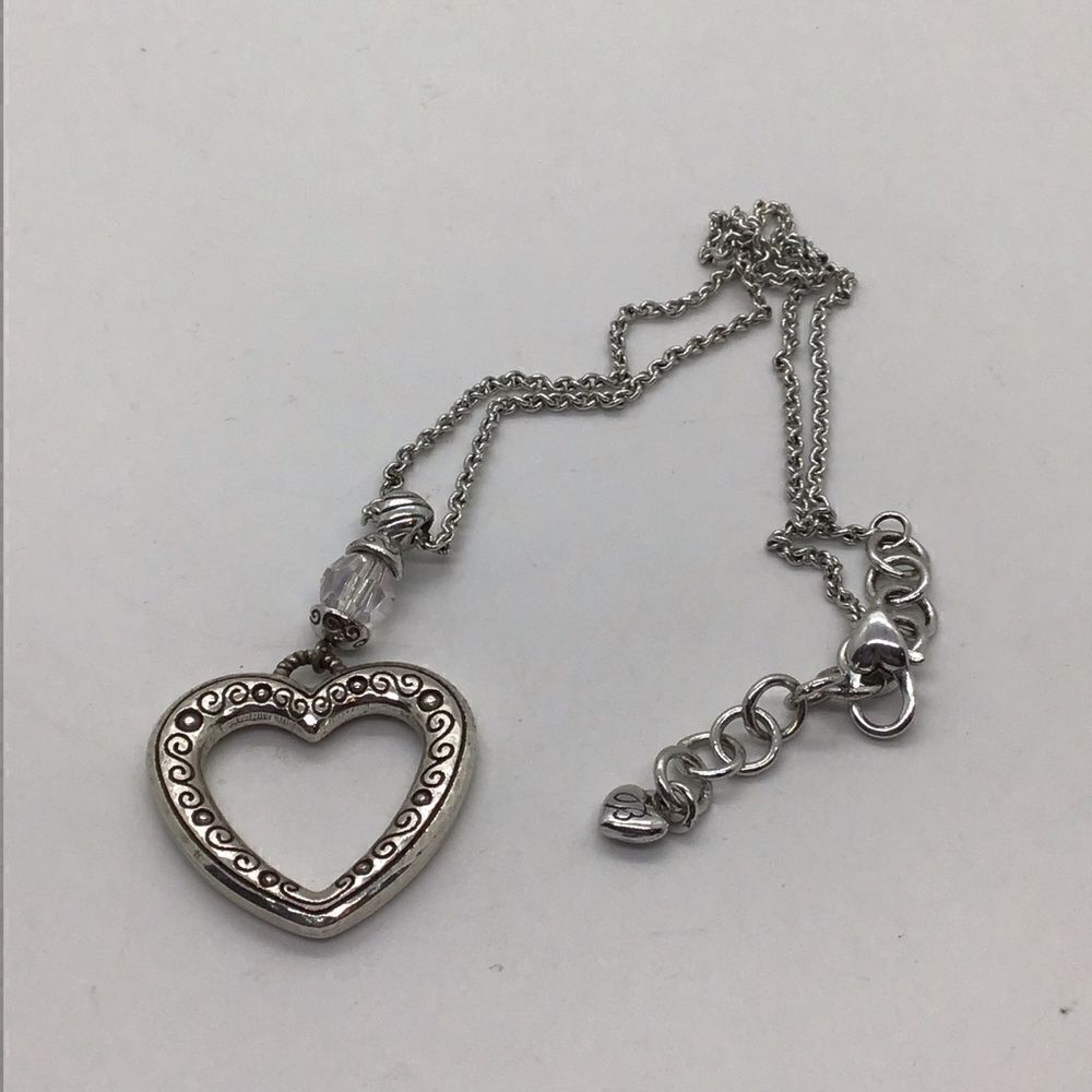 Brighton Heartland Reversible Heart Necklace